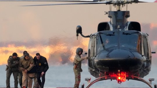 Nicolas Maduro, transferat cu un elicopter la tribunalul federal din New York