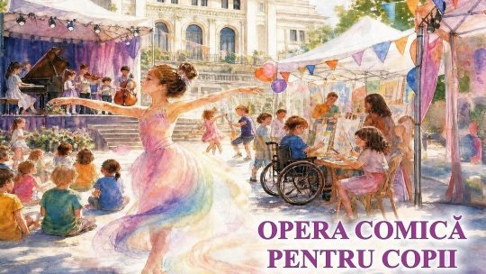 „Dansul pașilor de catifea”: Festival dedicat copiilor cu dizabilități, la Opera Comică pentru Copii