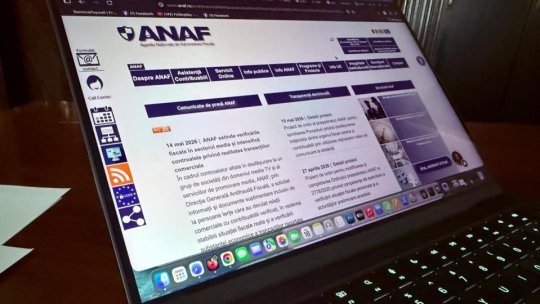 ANAF atrage atenţia asupra unor tentative de fraudă prin intermediul unor site-uri false