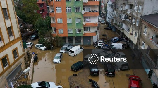 Avertizare de călătorie: Cod roșu de vreme rea, în regiunea orașului turc Istanbul