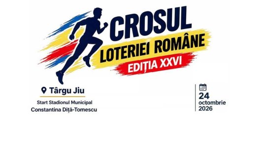 GORJ: Premii în valoare de 30.000 de euro la Crosul Loteriei Române de la Târgu Jiu