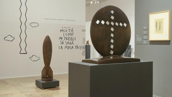 Tur ghidat despre opera lui Constantin Brâncuși, la Muzeul Național de Artă al României