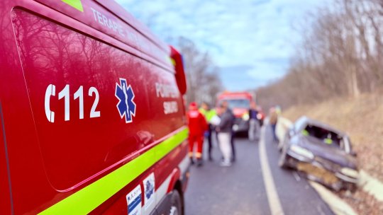 CLUJ: 2 răniți după un accident rutier produs pe centura Vâlcele-Apahida