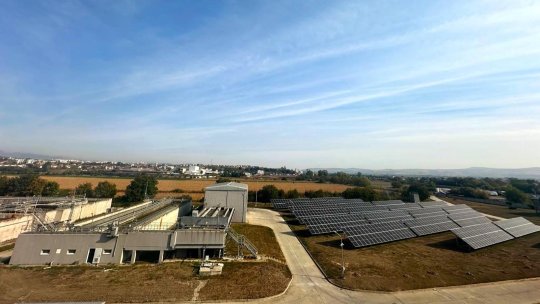 ALBA IULIA: Nou sistem fotovoltaic la Staţia de Epurare a Apelor Uzate, realizat parțial cu fonduri europene