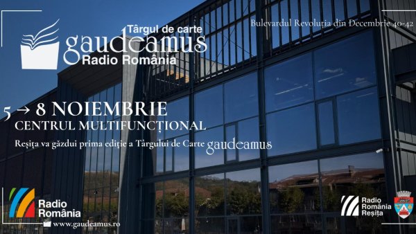 Reșița se pregătește să găzduiască, în premieră, Târgul de Carte Gaudeamus Radio România