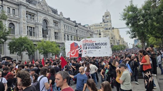 MADRID: Zeci de mii de oameni, în stradă pentru locuințe
