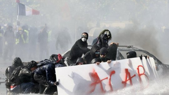 MAE: Atenționare de călătorie în Franța pe fondul protestelor