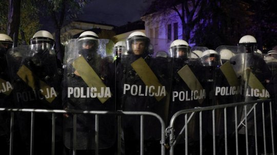 POLONIA: Poliția antirevoltă, mobilizată în confruntarea pentru controlul Tribunalului Constituțional