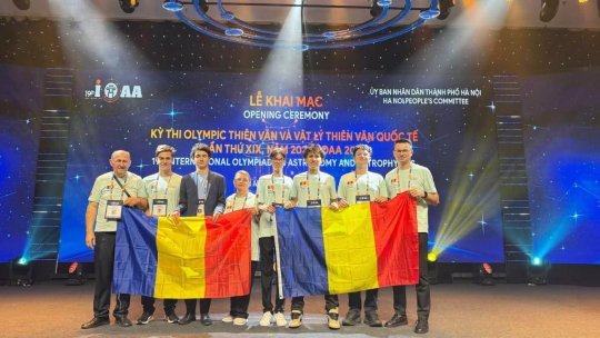 Elevii români, medaliați cu aur și argint la Olimpiada Internațională de Astronomie și Astrofizică