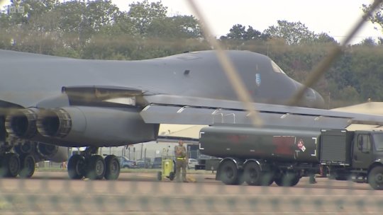 SUA retrag toate bombardierele de la baza aeriană britanică RAF Fairford
