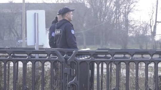 R. MOLDOVA: Un polițist de frontieră, rănit ușor de un proiectil căzut în apropierea punctului Palanca