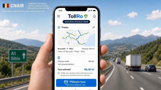 CNAIR: Incidentele tehnice ale platformei TollRo au fost remediate, iar aceasta funcţionează în parametrii normali