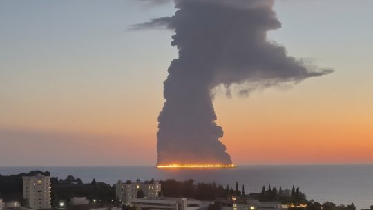 Petrolier aflat în largul coastelor Rusiei la Marea Neagră, lovit de o dronă navală | VIDEO