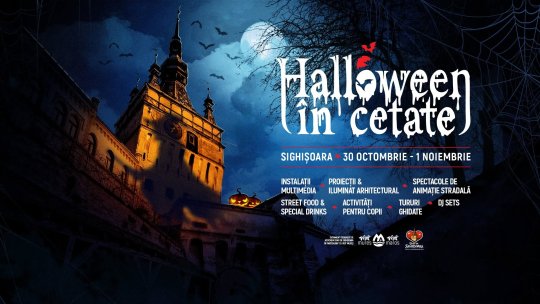 Festivalul „Halloween în Cetate”, între 30 octombrie și 1 noiembrie, la Sighișoara