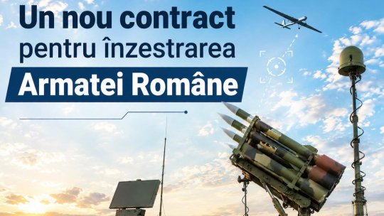 Ministrul interimar al Apărării: A fost semnat contractul pentru primele sisteme antiaeriene SHORAD - VSHORAD, de peste 2 miliarde de euro