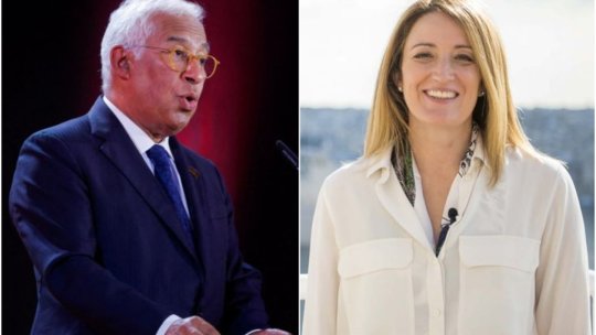 Antonio Costa şi Roberta Metsola și-au exprimat solidaritatea cu România, după explozia unei drone în Portul Constanța
