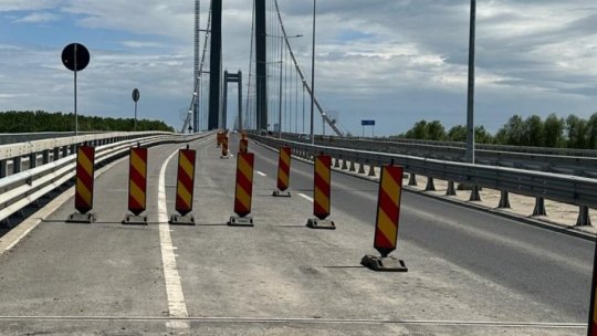 BRĂILA: Restricții de circulație pe Podul Suspendat peste Dunăre, între 6 și 10 iulie
