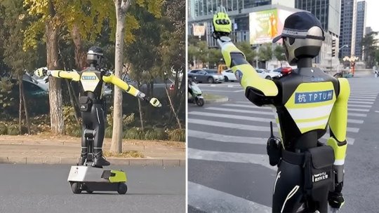 China: Roboţi care dirijează traficul, un proiect-pilot