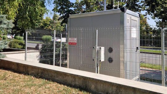 Staţie de monitorizare a calităţii aerului, inaugurată în municipiul Vaslui