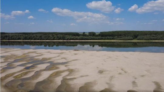 Dunărea, la cel mai scăzut nivel din istoria măsurătorilor