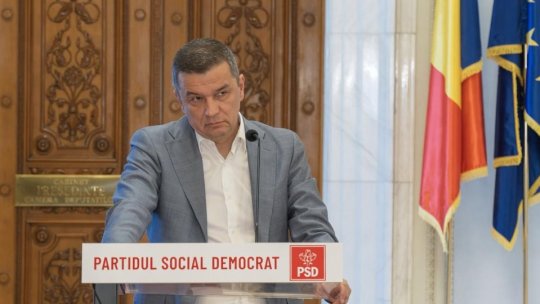 Sorin Grindeanu: PSD propune un acord politic cu 10 priorităţi pentru doi ani
