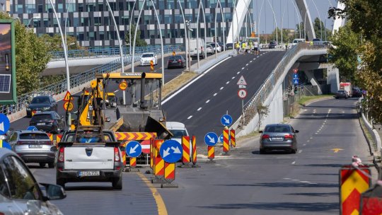 BUCUREȘTI: Traficul rutier pe Pasajul Basarab, redeschis din 7 septembrie