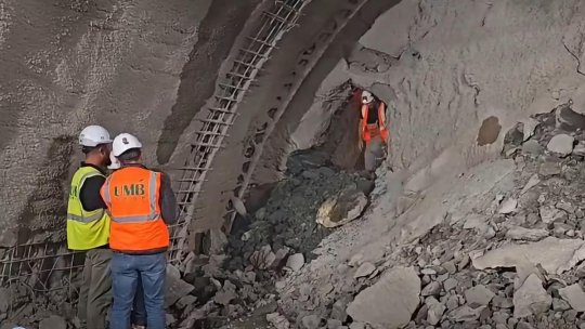 A fost străpuns tunelul dublu dintre Margina - Holdea, parte a traseului autostrăzii A1 | VIDEO