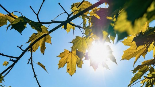 Meteo: Temperaturi mai mari decât cele normale, în luna septembrie
