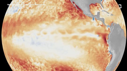 Cu câteva săptămâni înainte de vârful estimat, fenomenul El Niño devine cel mai puternic înregistrat vreodată