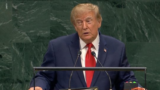 Puterea Americii, inteligența artificială și plecarea unei delegații din sală: Momentele-cheie din discursul lui Trump la ONU