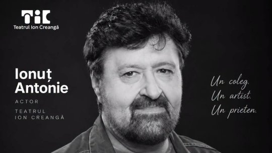 Apel pentru identificarea familiei actorului Ionuț Antonie, regretat membru al Teatrului Ion Creangă