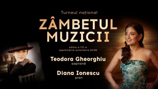 Soprana Teodora Gheorghiu și pianista Diana Ionescu, în turneul național „Zâmbetul Muzicii”