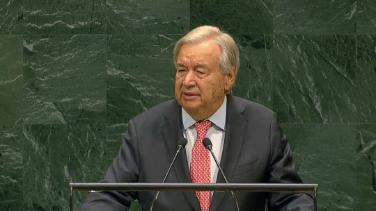 Înainte de încheierea mandatului la conducerea ONU, Guterres lansează un ultim apel la acțiune climatică