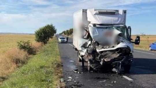 BUZĂU: Un mort și un rănit în urma unui accident rutier produs pe DN2–E85