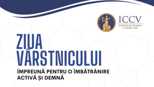 Îmbătrânirea activă și combaterea singurătății, în dezbatere la Casa Academiei de Ziua Persoanelor Vârstnice