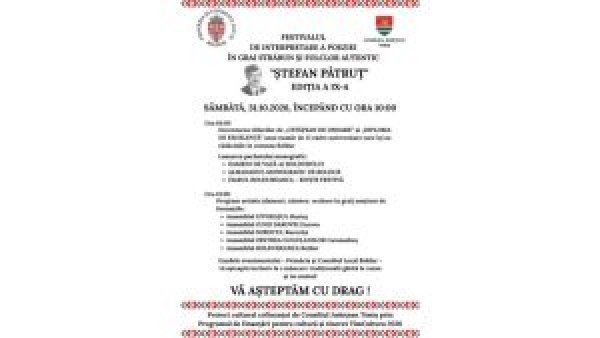 Festivalul „Ștefan Pătruț” 2026, la Boldur