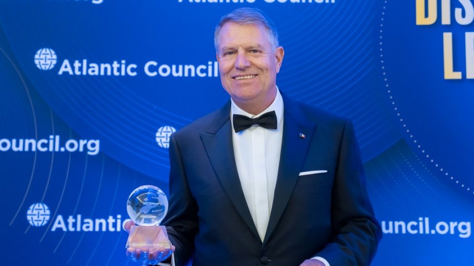 Președintele Iohannis, laureat cu Distinguished International Leadership Award: Dedic acest premiu tuturor românilor, precum şi parteneriatului şi prieteniei dintre România şi SUA | VIDEO