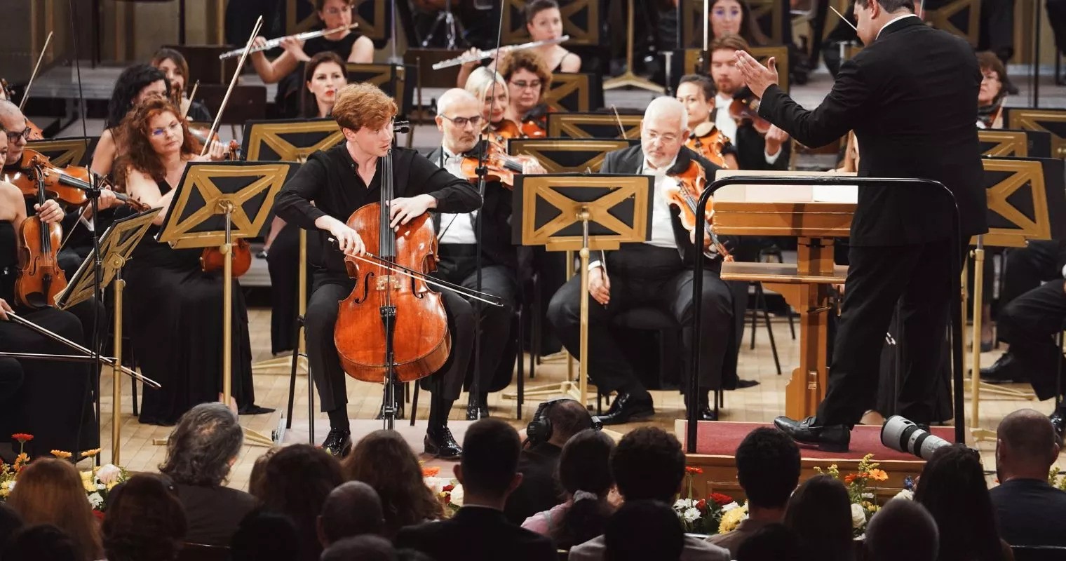 Benjamin Kruithof. Câștigător concurs Enescu - secțiunea violoncel